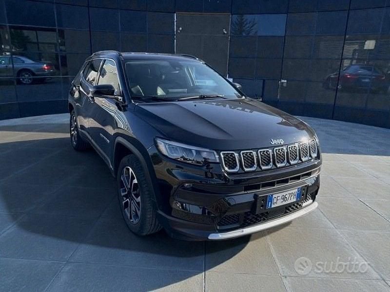Usata Jeep Compass Limited 150 CV (110 kW) 2021 Nero SUV