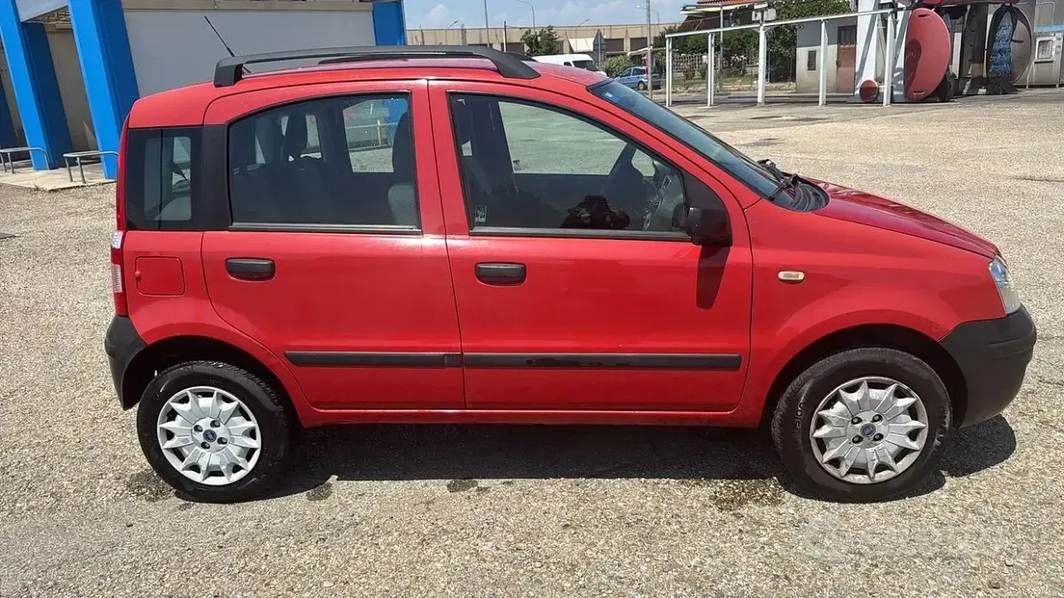 Usata Fiat Panda 60 CV (44 kW) 2007 Rosso Utilitaria