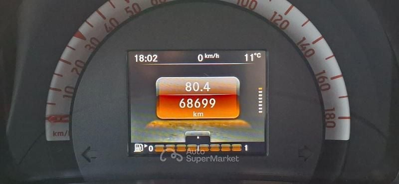 Usata Smart ForFour Passion 71 CV (52 kW) 2015 Arancione Utilitaria