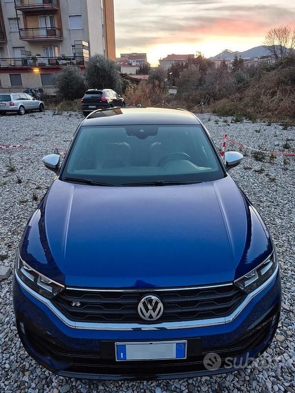 Usata VW T-Roc R 300 CV (220 kW) 2020 Blu SUV