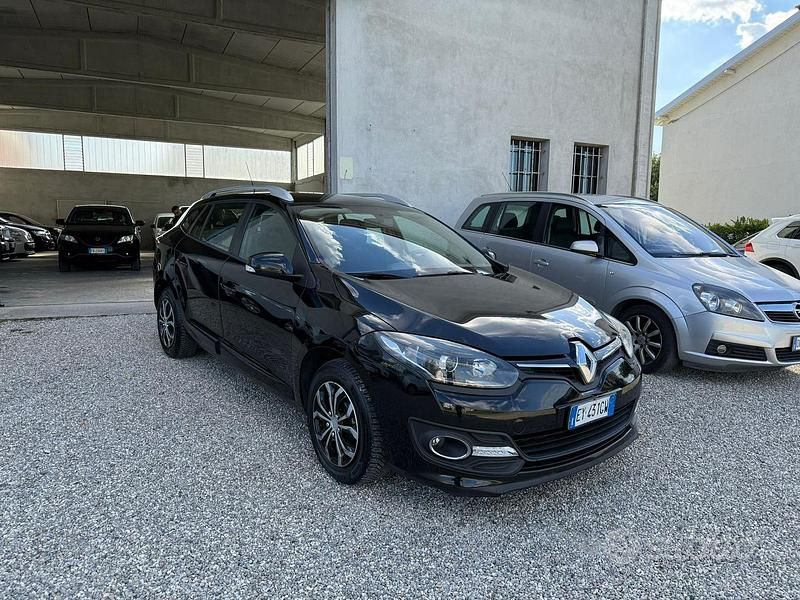 Usata Renault Mégane GrandTour 110 CV (80 kW) 2015 Nero Station wagon