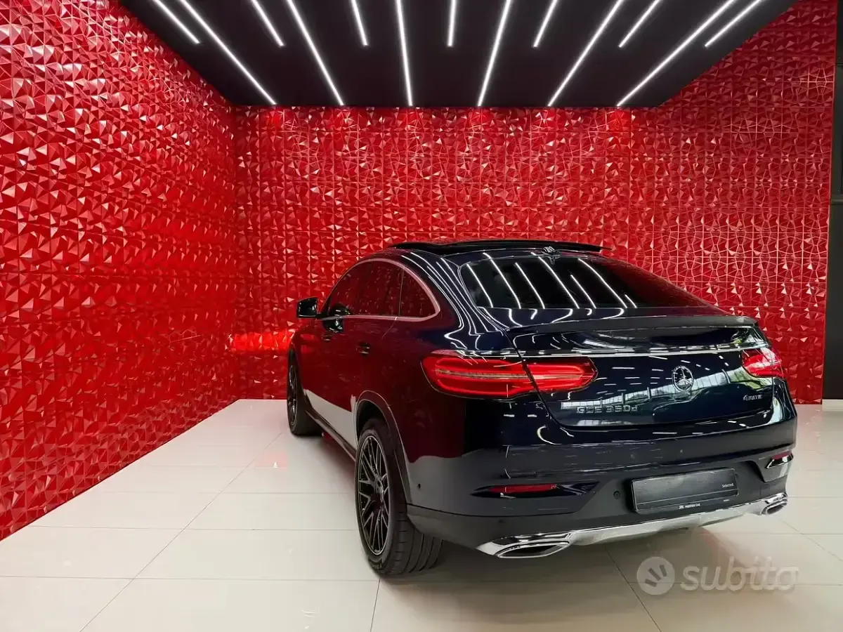 Usata Mercedes GLE350 Premium Plus 258 CV (189 kW) 2019 Blu Coupé