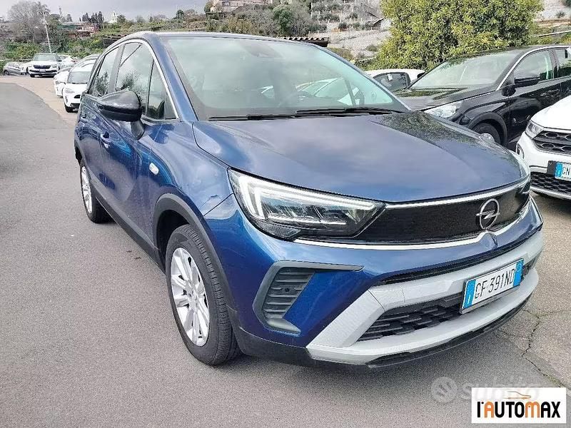 Usata Opel Crossland X Elegance 110 CV (80 kW) 2021 Blu SUV