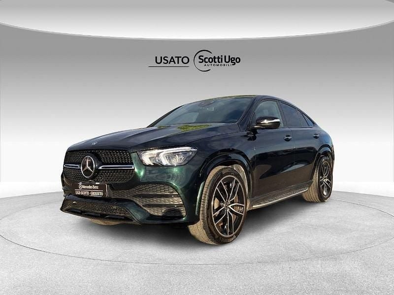 Usata Mercedes GLE350 Premium Plus 194 CV (142 kW) 2022 Verde Coupé