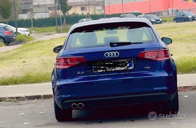 Usata Audi A3 2015 Blu Berlina