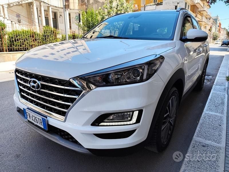 Usata Hyundai Tucson XPrime 136 CV (100 kW) 2019 Bianco SUV