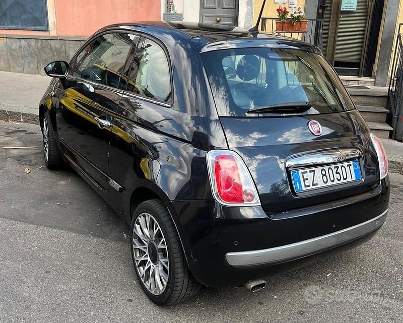 Usata Fiat 500 69 CV (50 kW) 2015 Nero Utilitaria