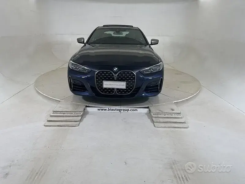 Usata BMW M440 M Sport 374 CV (275 kW) 2022 Blu Berlina