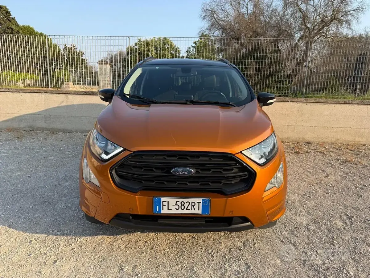 Usata Ford Ecosport ST-Line 99 CV (72 kW) 2017 Arancione SUV