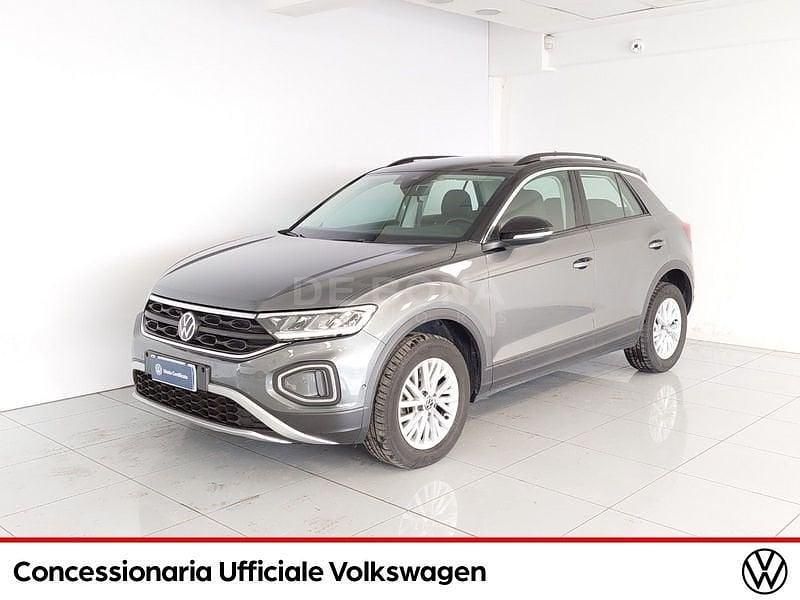 Indium grey / nero Usata 2023 VW T-Roc Life SUV | 21.800 € (Super prezzo) - Immagine 1/3