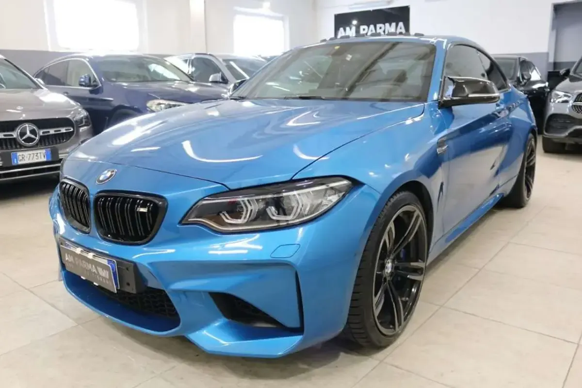 Usata BMW M2 370 CV (272 kW) 2019 Blu Coupé