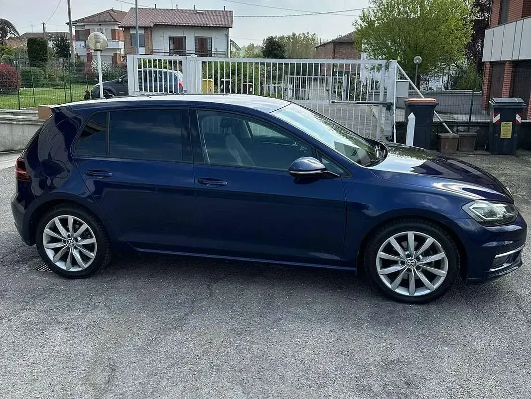 Usata VW Golf VII 150 CV (110 kW) 2017 Blu/azzurro Berlina