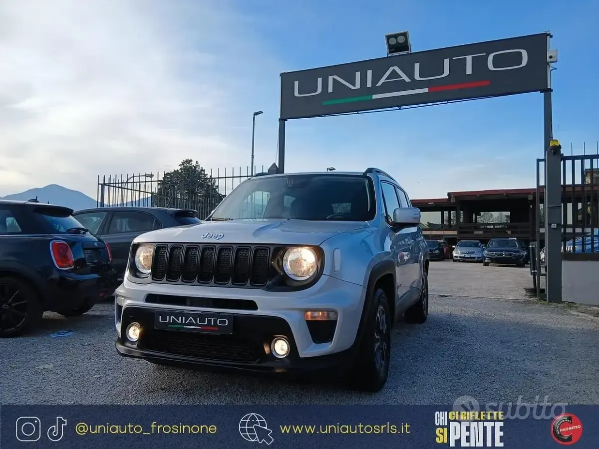 Usata Jeep Renegade Longitude 140 CV (102 kW) 2018 Grigio SUV