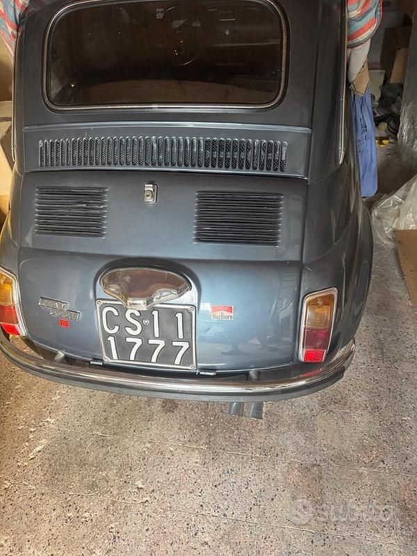 Usata Fiat 500 1960 Grigio Utilitaria