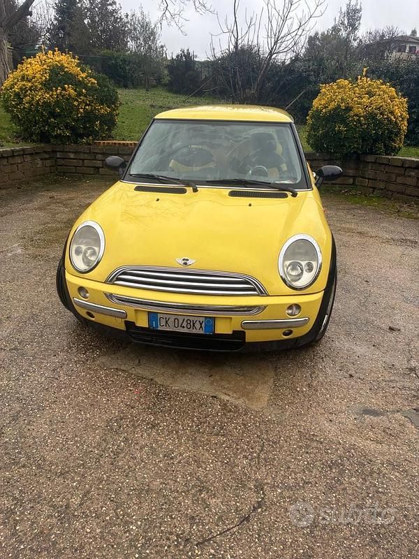 Usata Mini ONE 2003 Giallo Utilitaria