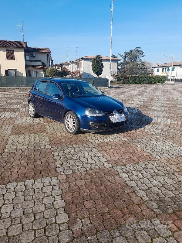 Usata VW Golf IV Sportline 170 CV (125 kW) 2006 Blu Berlina
