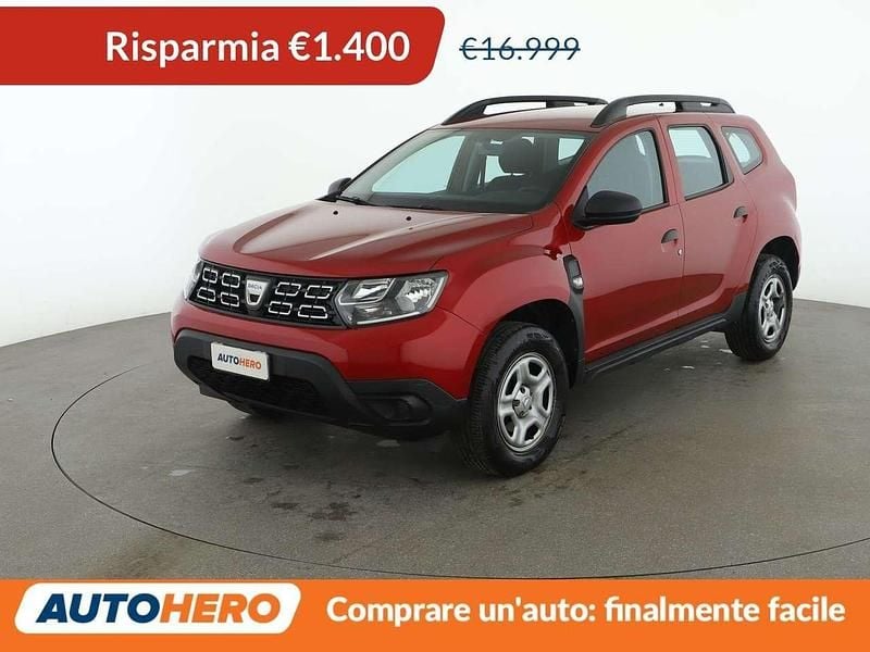 Rosso Usata 2021 Dacia Duster Essentiel SUV | 15.599 € (Ottimo prezzo) - Immagine 1/3