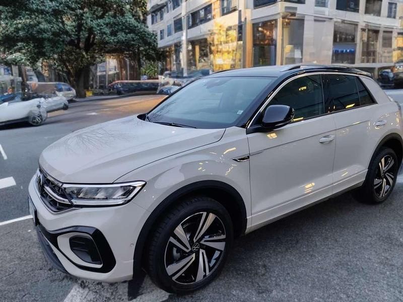 Usata VW T-Roc R-line 150 CV (110 kW) 2022 Beige SUV