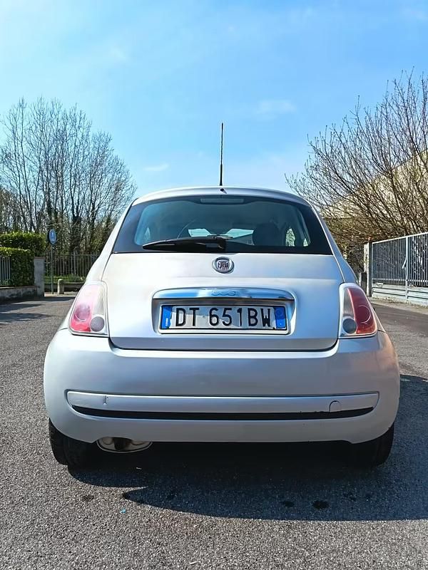 Usata Fiat 500 Pop 69 CV (50 kW) 2009 Argento Cabrio