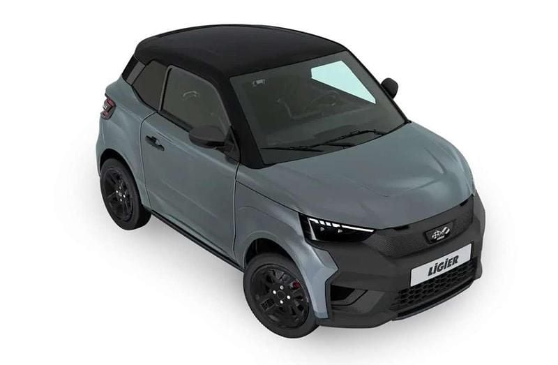 Nuova Ligier JS50 2026 Grigio grafite / nero intenso Utilitaria