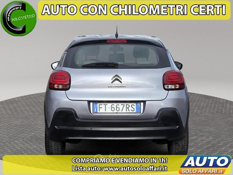 Usata Citroën C3 Shine 83 CV (61 kW) 2019 Grigio Berlina