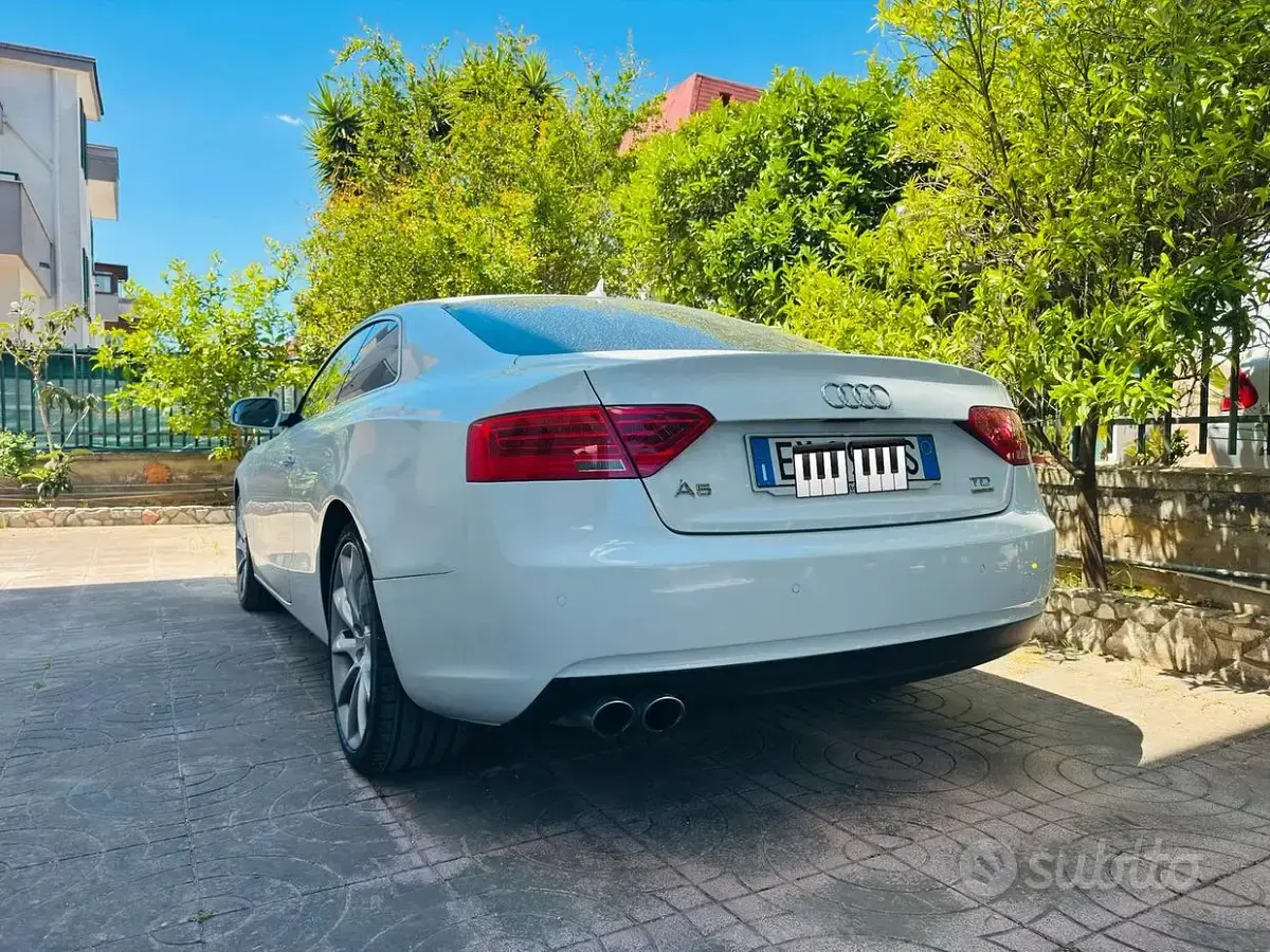 Usata Audi A5 2015 Bianco Coupé