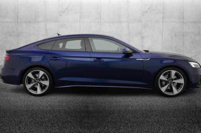 Usata Audi A5 S-Line 204 CV (150 kW) 2022 Blu/azzurro Coupé