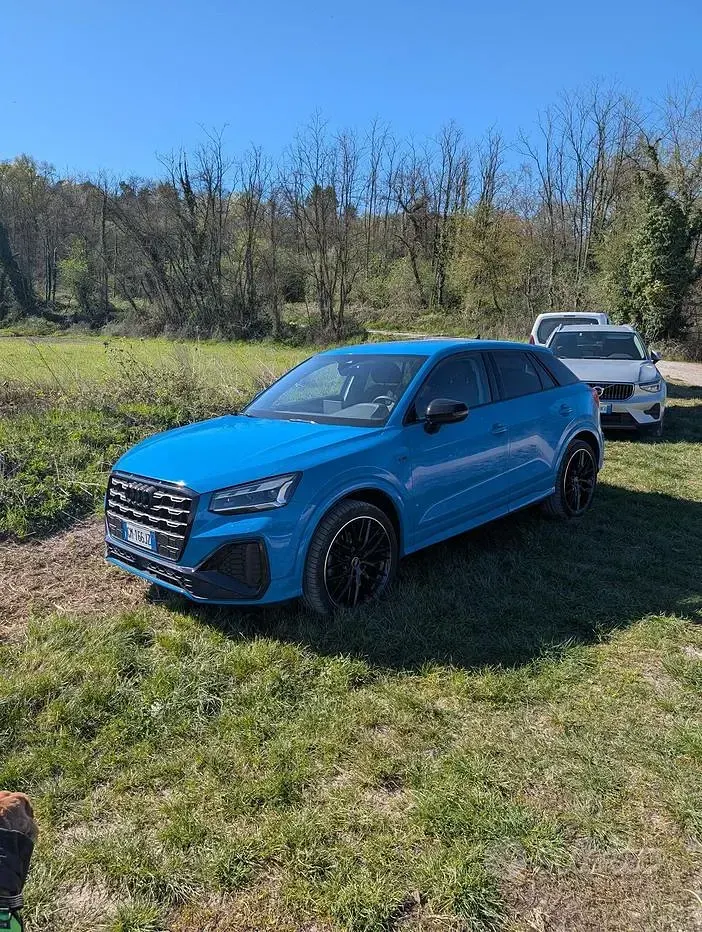 Usata Audi Q2 S-Line 150 CV (110 kW) 2023 Blu SUV