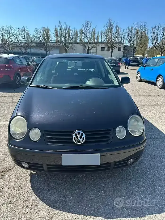 Usata VW Polo 75 CV (55 kW) 2005 Nero Utilitaria