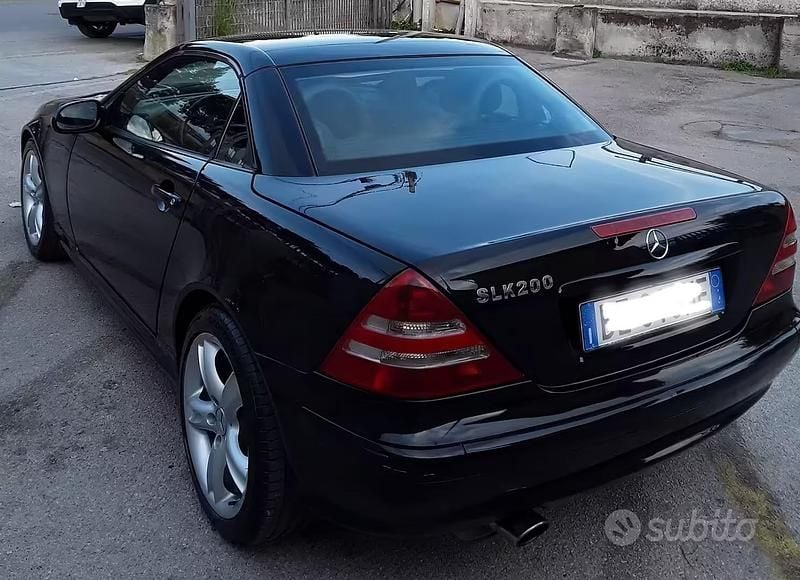 Usata Mercedes SLK200 2001 Nero Cabrio