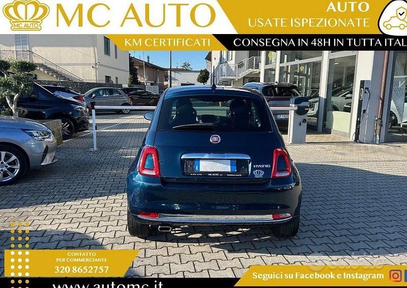 Usata Fiat 500 Dolcevita 70 CV (51 kW) 2023 Blu Utilitaria
