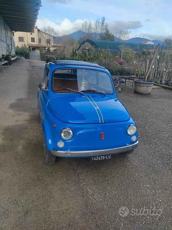 Usata Fiat 500 1970 Blu Utilitaria