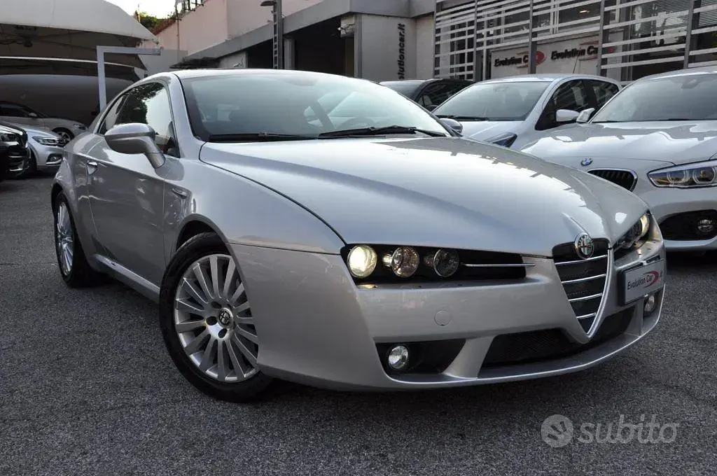Usata Alfa Romeo Brera 185 CV (136 kW) 2007 Grigio Coupé