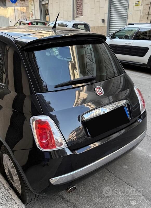 Usata Fiat 500 85 CV (62 kW) 2012 Nero Utilitaria