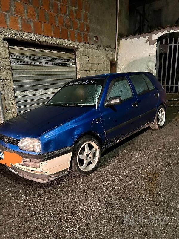 Usata VW Golf III 200 CV (147 kW) 1991 Blu Utilitaria
