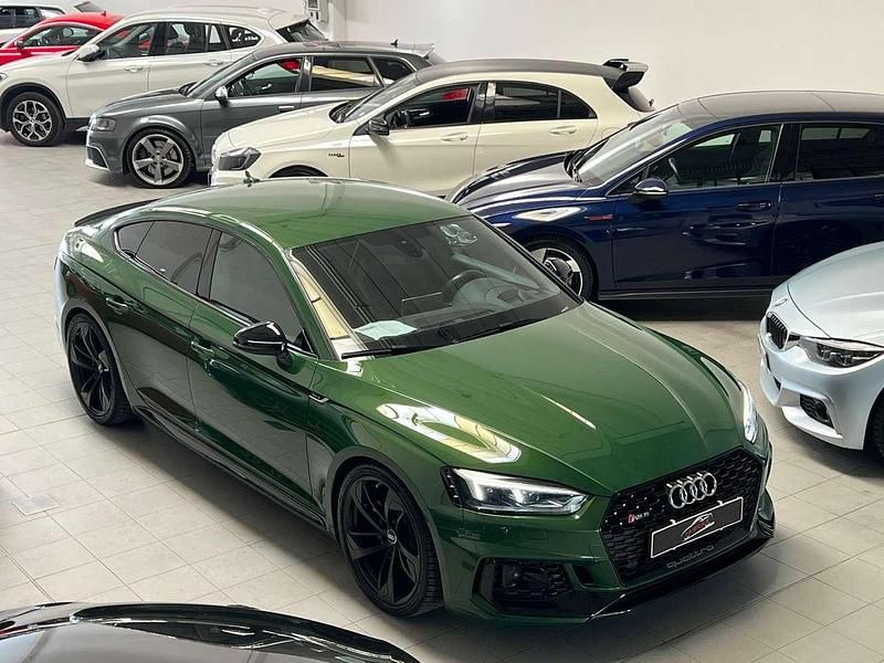 Usata Audi RS5 Exclusive 450 CV (330 kW) 2019 Verde Berlina