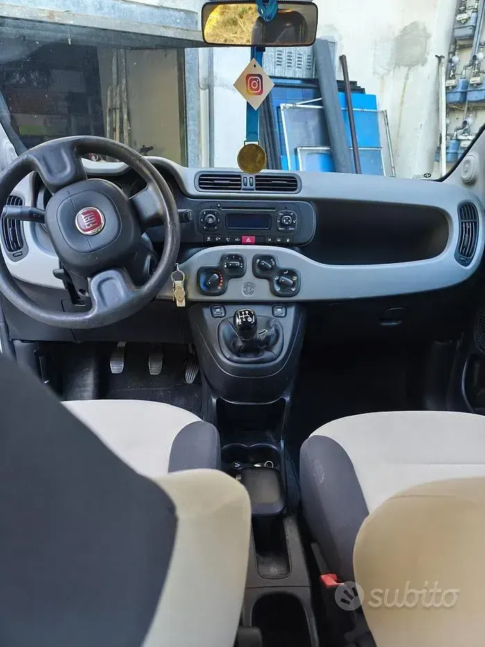 Usata Fiat Panda 85 CV (62 kW) 2013 Bianco Utilitaria