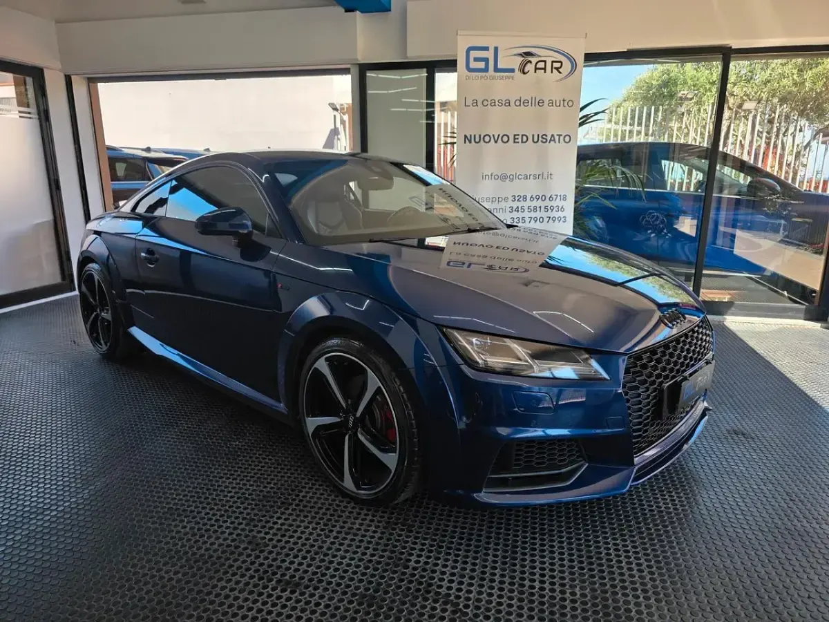 Usata Audi TT S-Line 230 CV (169 kW) 2015 Blu Coupé