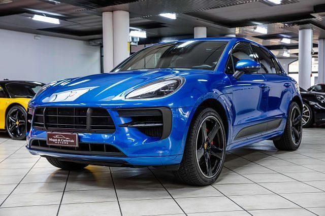 Usata Porsche Macan GTS Sport 381 CV (280 kW) 2020 Blu zaffiro SUV
