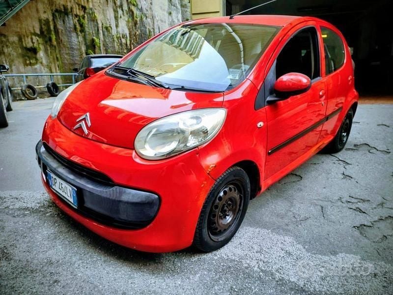Usata Citroën C1 55 CV (40 kW) 2008 Rosso Utilitaria