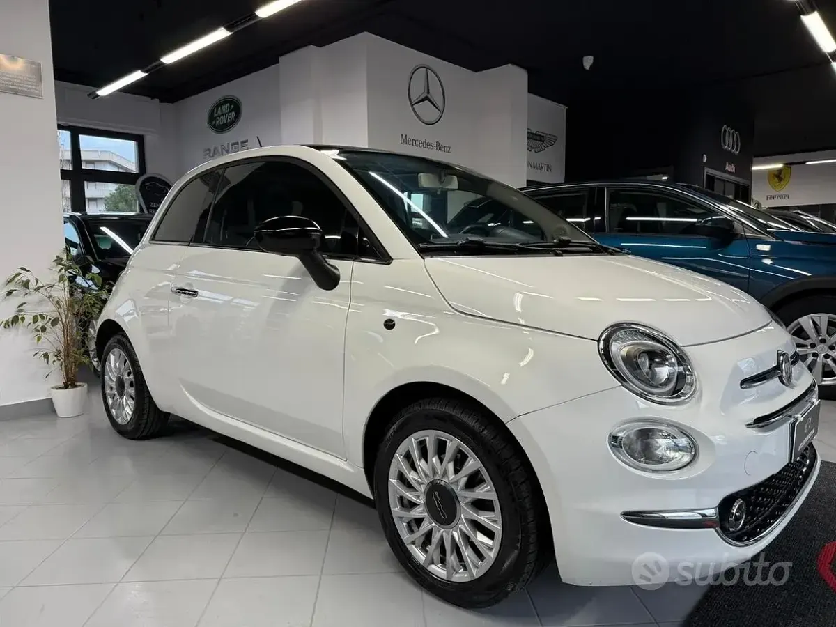 Usata Fiat 500 69 CV (50 kW) 2017 Bianco Berlina
