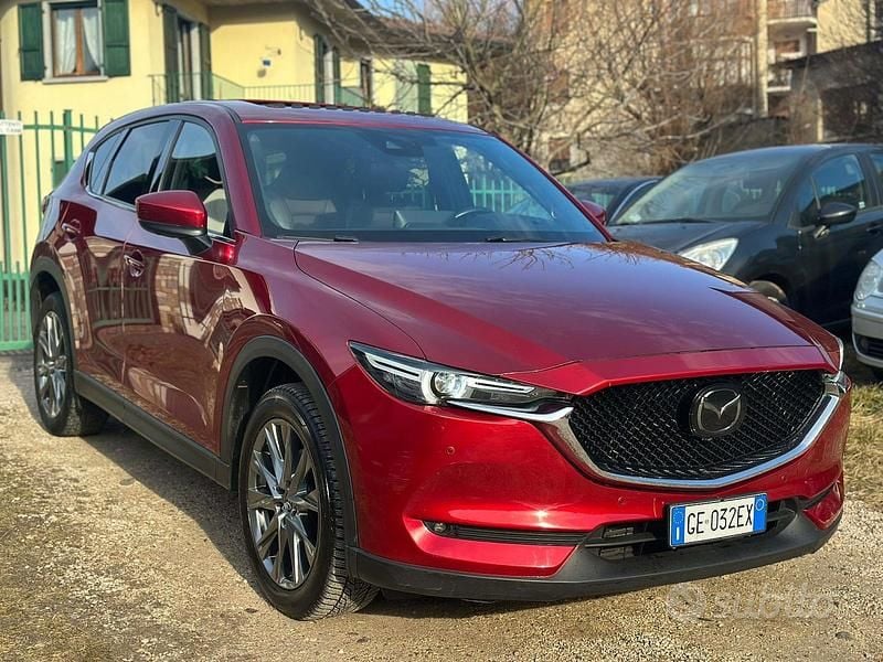 Usata Mazda CX-5 Signature 184 CV (135 kW) 2021 Rosso SUV