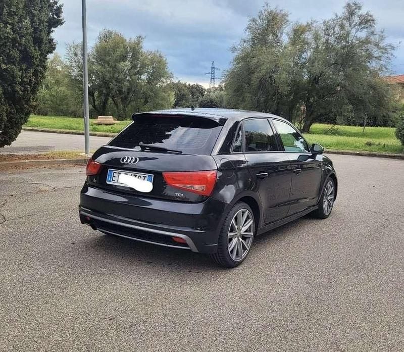 Usata Audi A1 Sportback Attraction 90 CV (66 kW) 2013 Nero Utilitaria