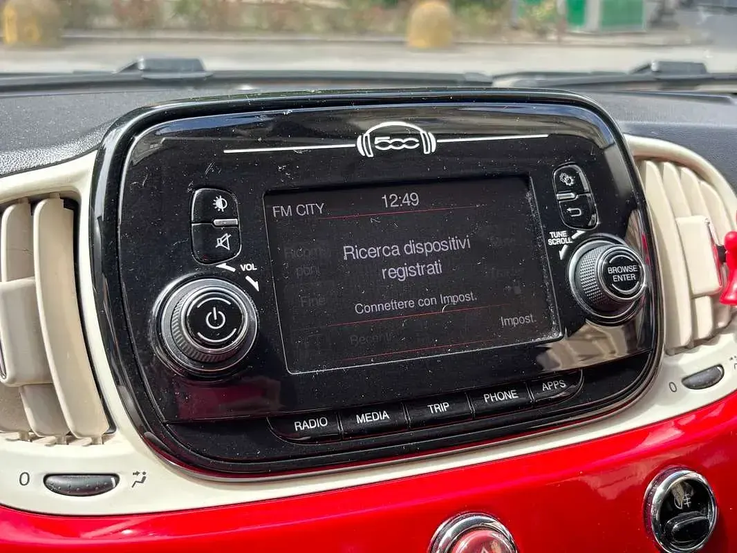 Usata Fiat 500 Pop 69 CV (50 kW) 2019 Rosso Utilitaria