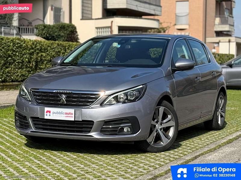 Usata Peugeot 308 Allure 131 CV (96 kW) 2020 Grigio Berlina