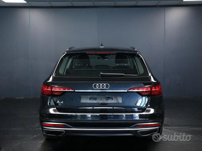 Usata Audi A4 Advanced 136 CV (100 kW) 2023 Nero Station wagon