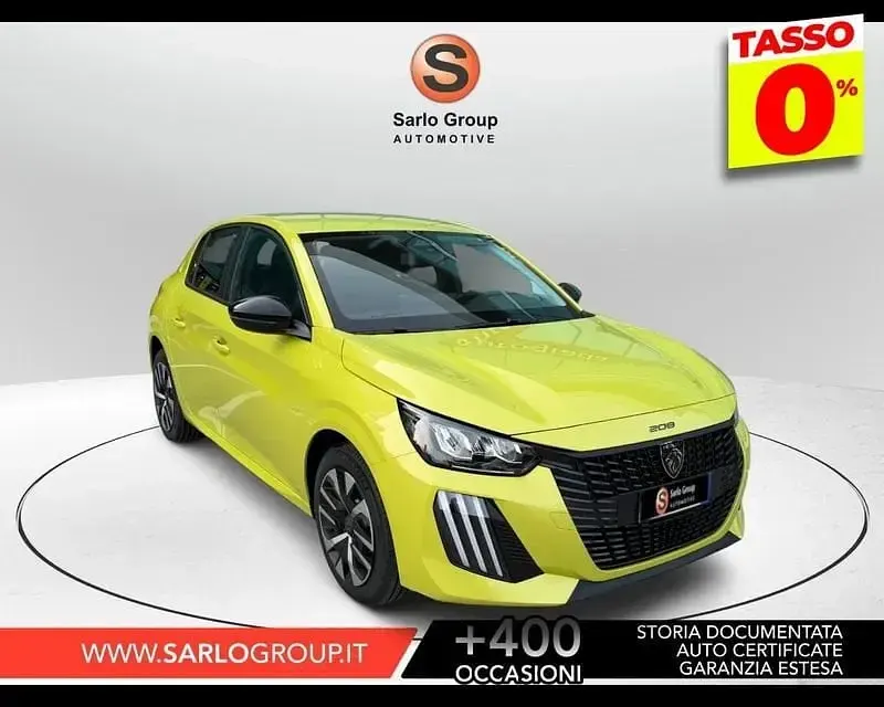 Nuova Peugeot 208 Style 101 CV (74 kW) 2026 Giallo Utilitaria