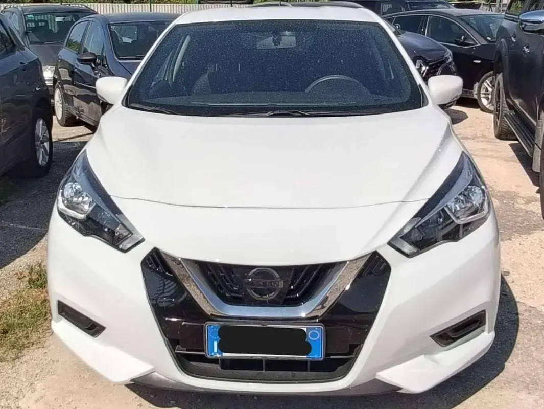 Usata Nissan Micra Acenta 101 CV (74 kW) 2019 Bianco Utilitaria