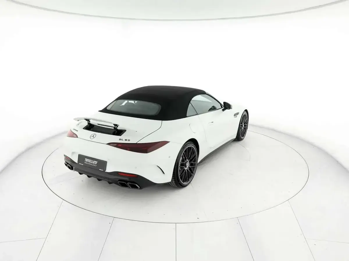 Usata Mercedes SL63 AMG Premium Plus 585 CV (430 kW) 2024 Bianco diamante Cabrio