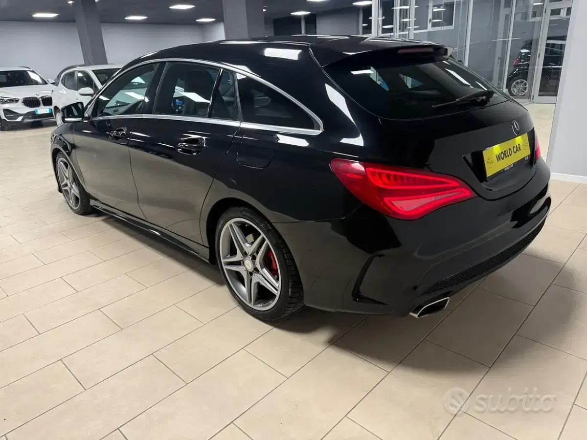 Usata Mercedes CLA200 Premium 136 CV (100 kW) 2016 Nero Station wagon